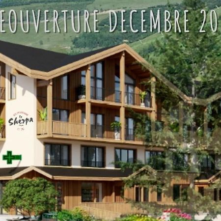 Hotel Le Sherpa Ле-дез-Альп Екстер'єр фото